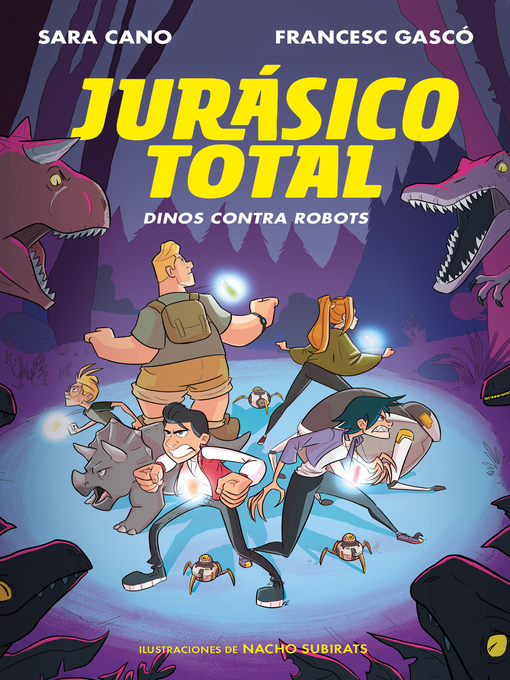 Cover image for Dinos contra robots